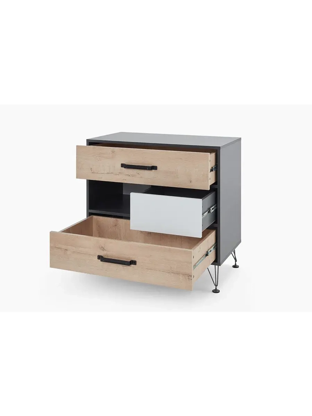 Комод для одежды с ящиками 83,8х45х81 см