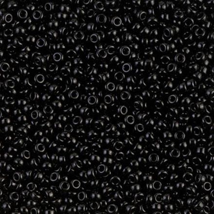 Miyuki Seed Beads 11/0 Black SB0401