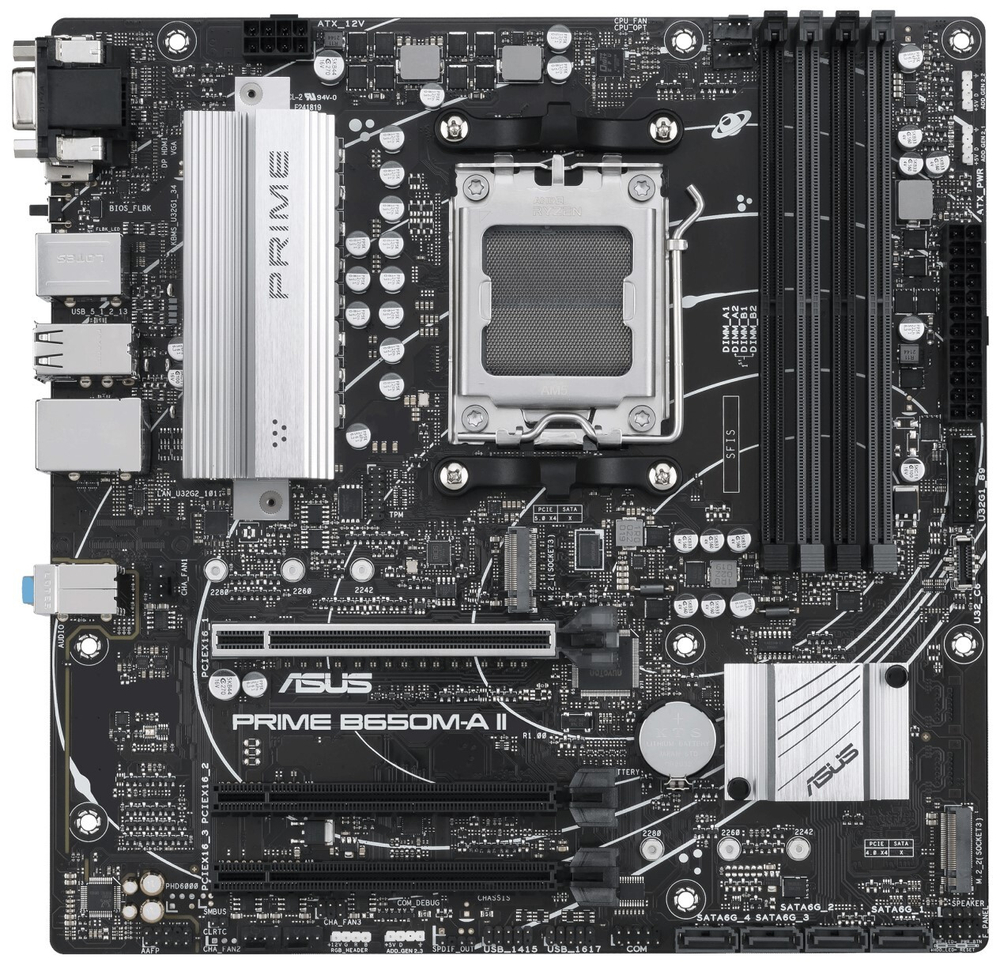 Материнская плата mATX ASUS PRIME B650M-A II-CSM