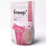 Наполнитель Freep тофу для кошачьего туалета, Персик, 10 л