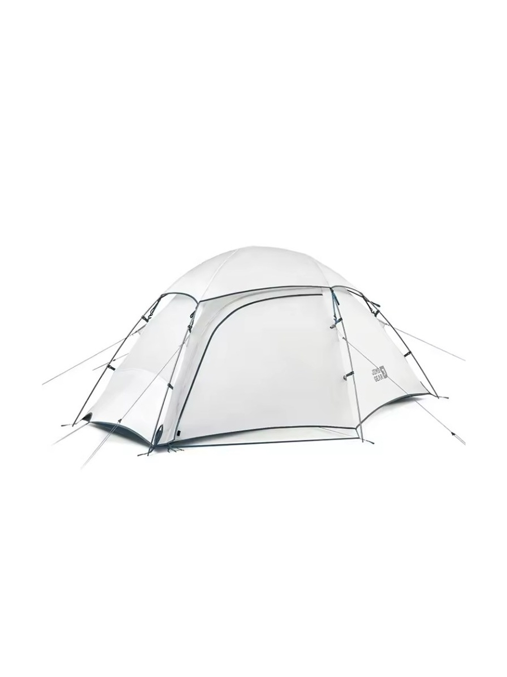 Палатка Naturehike Jims Gear Si 2-местная, алюминиевый каркас, сверхлегкая, белая