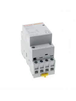 Модульный контактор, 25 А 4NO, катушка 230В (AC)