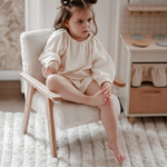 Стираемый коврик Nattiot Dalia Nude (100 Х 150 см), хлопок, бежевый