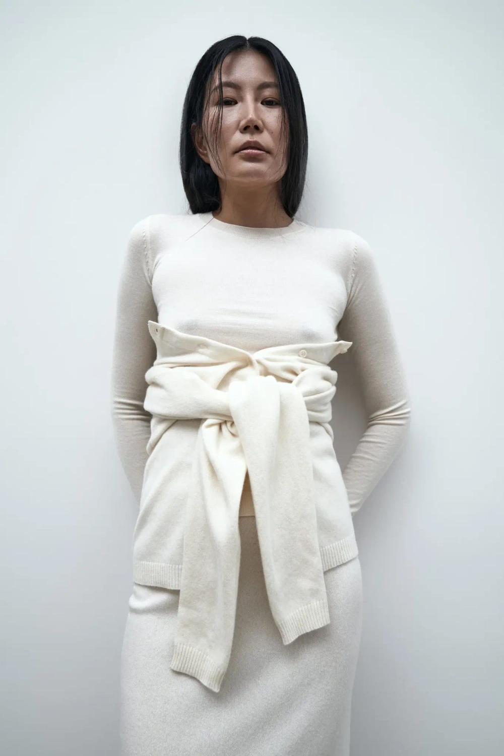 Лонгслив из шерсти мериноса