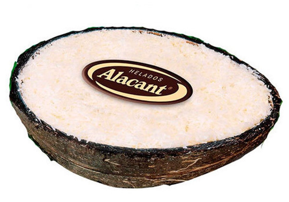 Мороженое натуральное в кокосе, 120г
