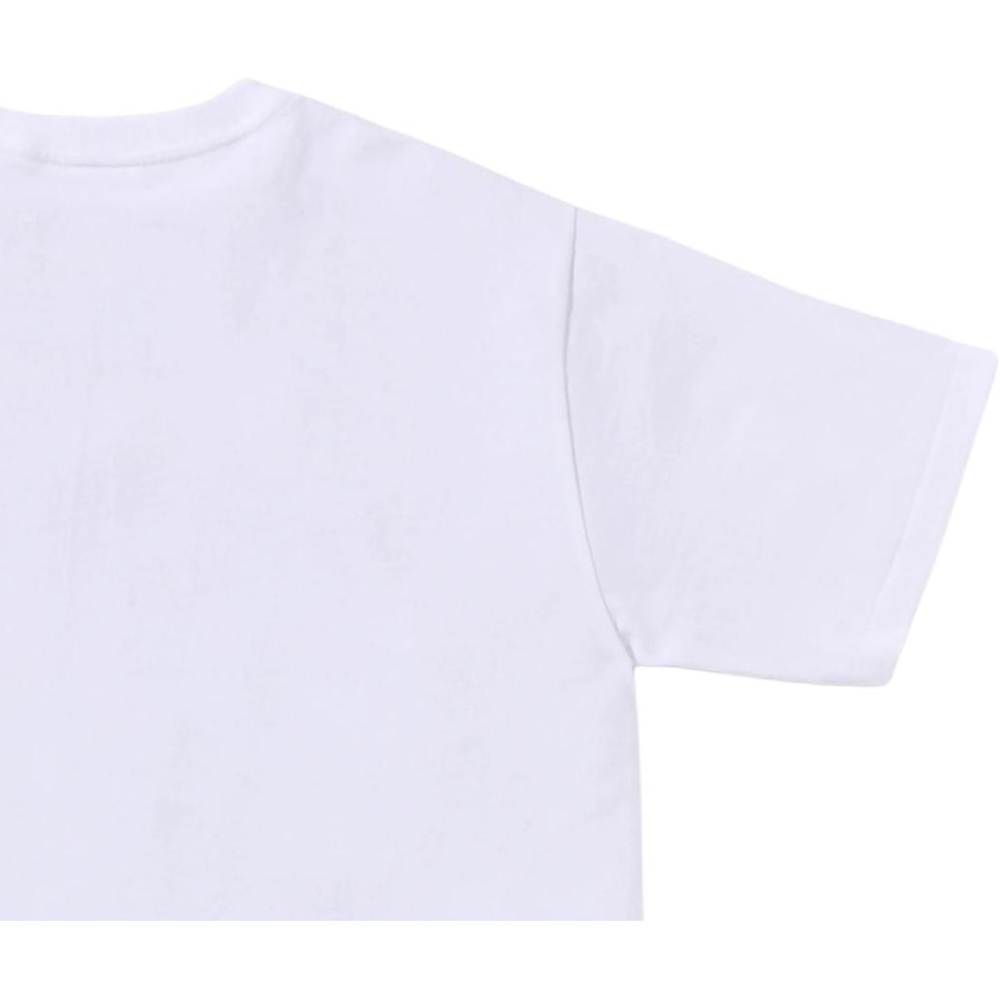 A Bathing Ape Bathing Ape Футболка Cotton Drop Shoulder Sleeve Summer 0zxtemx00710q белый
