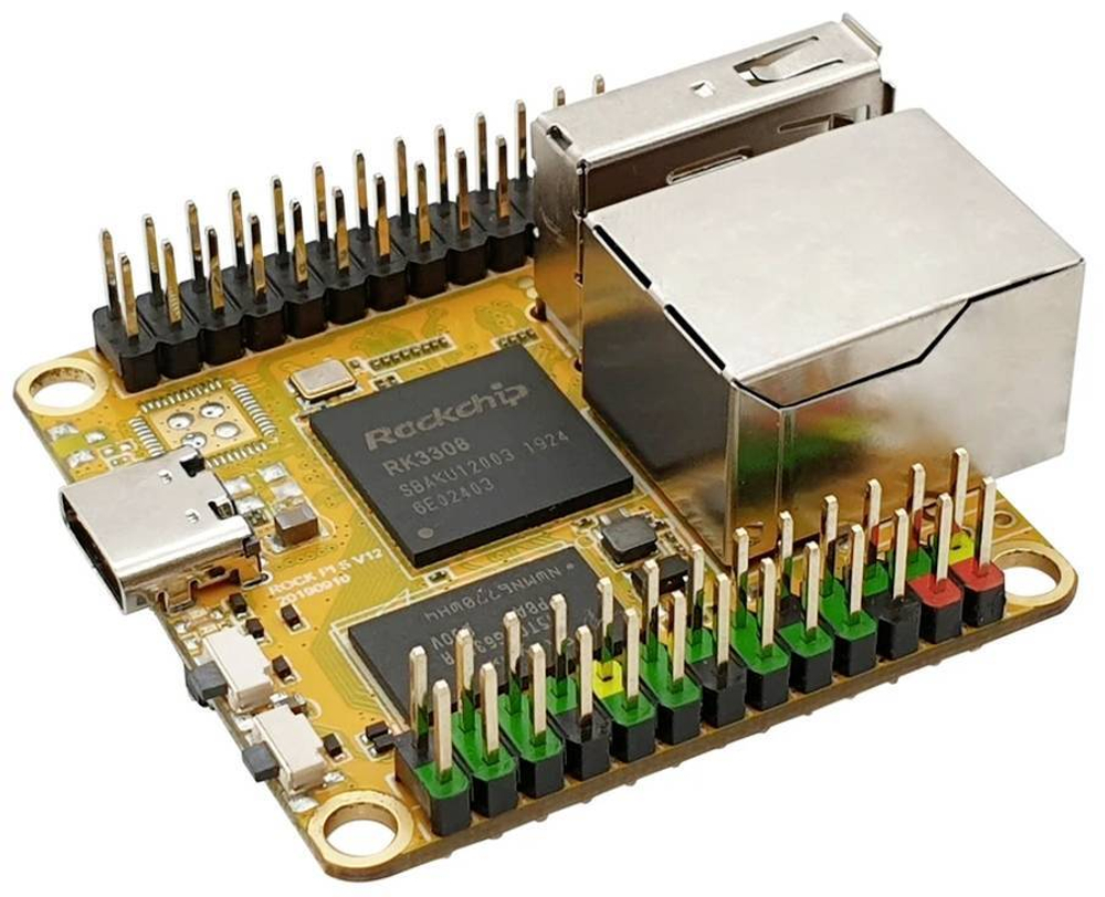 ROCK PI S 512MB без WiFi и Bluetooth с 1GB NAND (D4N8)