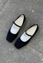 Mary Jane // Black // Suede