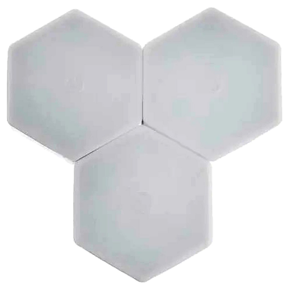 Набор светильник сенсорный "соты с пультом" 3 шт, 85х75мм, 6500К, 3*ААА (не в компл.)