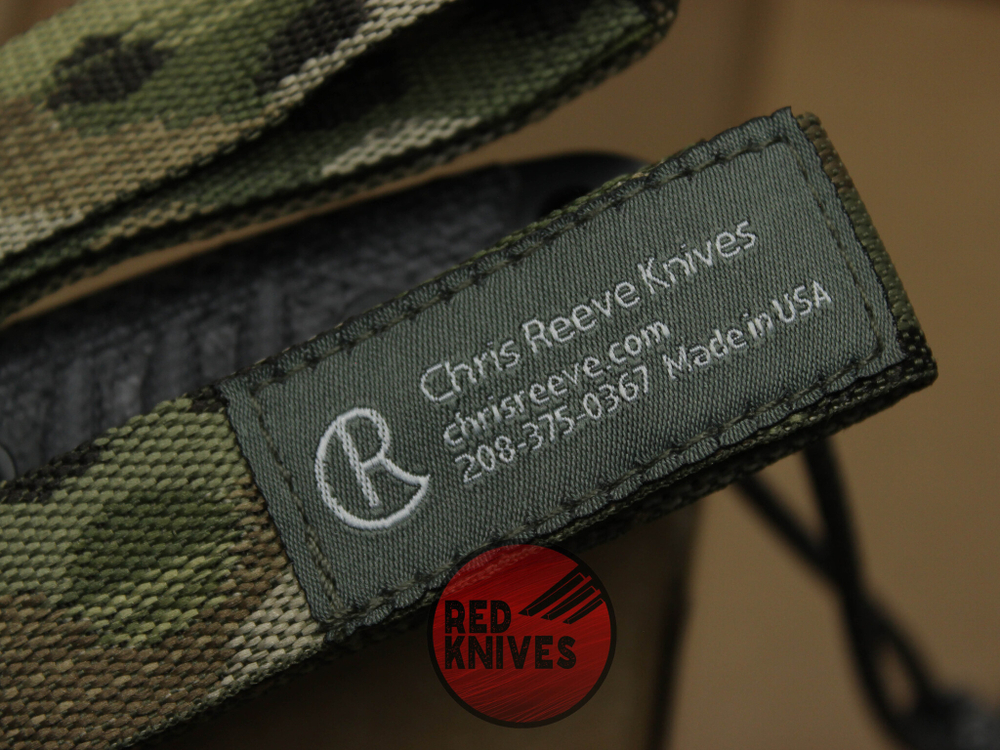 Нож Chris Reeve Pacific Black PAC-1001 survival knife, serrated