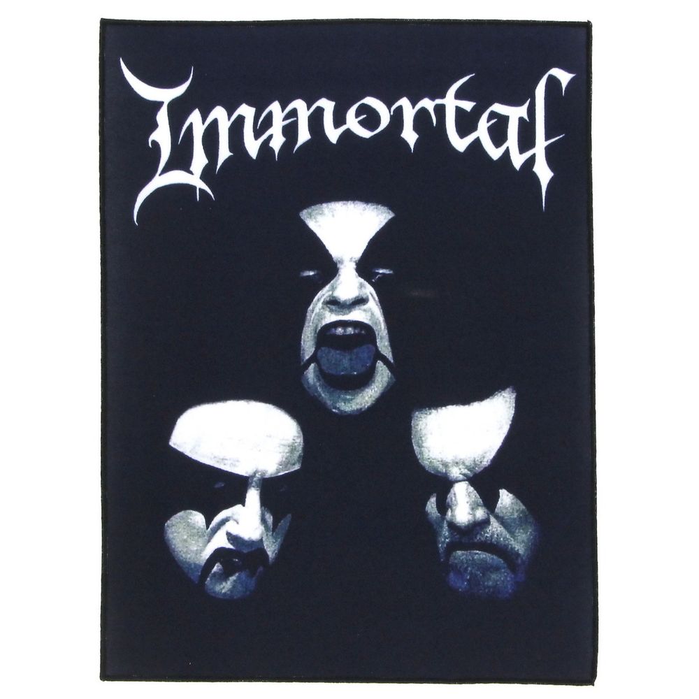 Нашивка спиновая группы Immortal