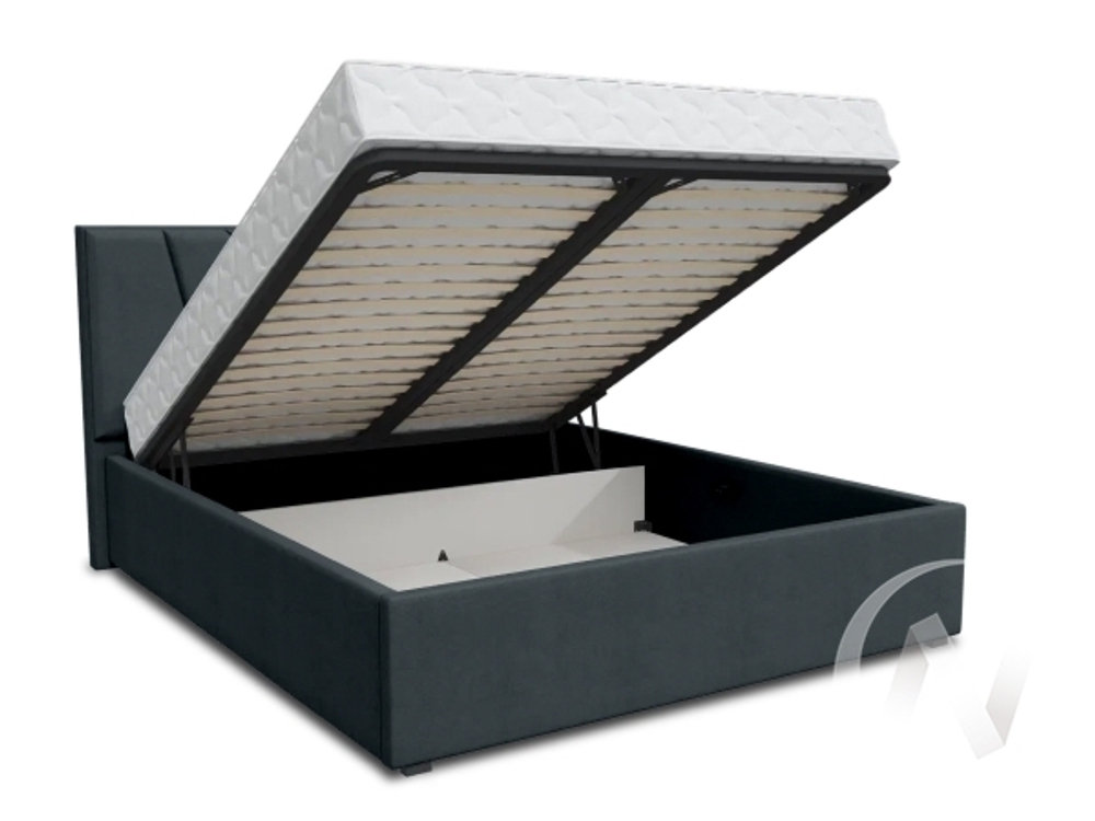 Кровать Рица 1 1;6 (Шторм 18; 1 категория)