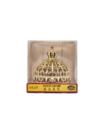 Ароматизатор для автомобиля на торпеду "Корона царская" золотистая. Запах Дракон, 45 мл