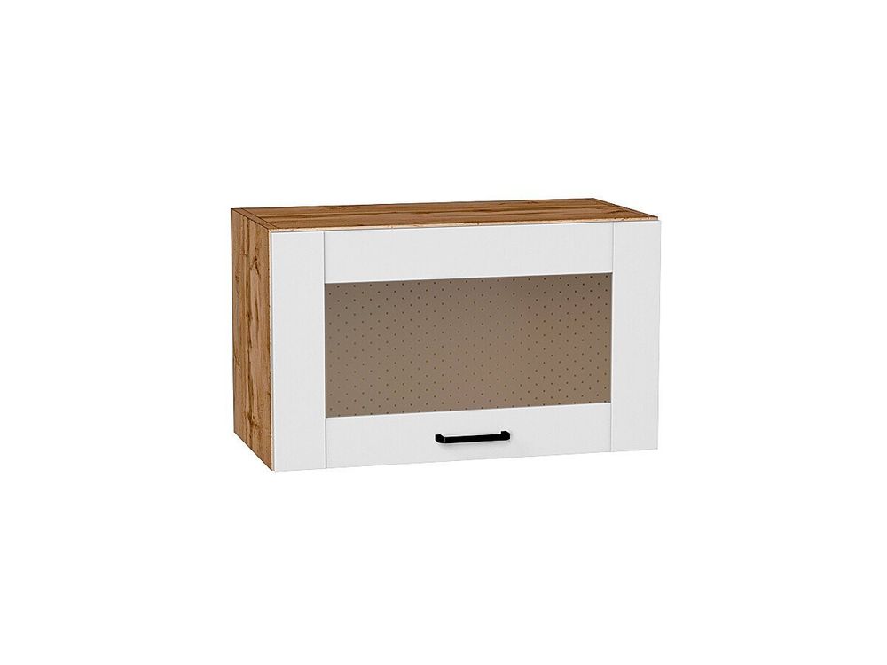 Шкаф верхний горизонтальный остекленный Лофт