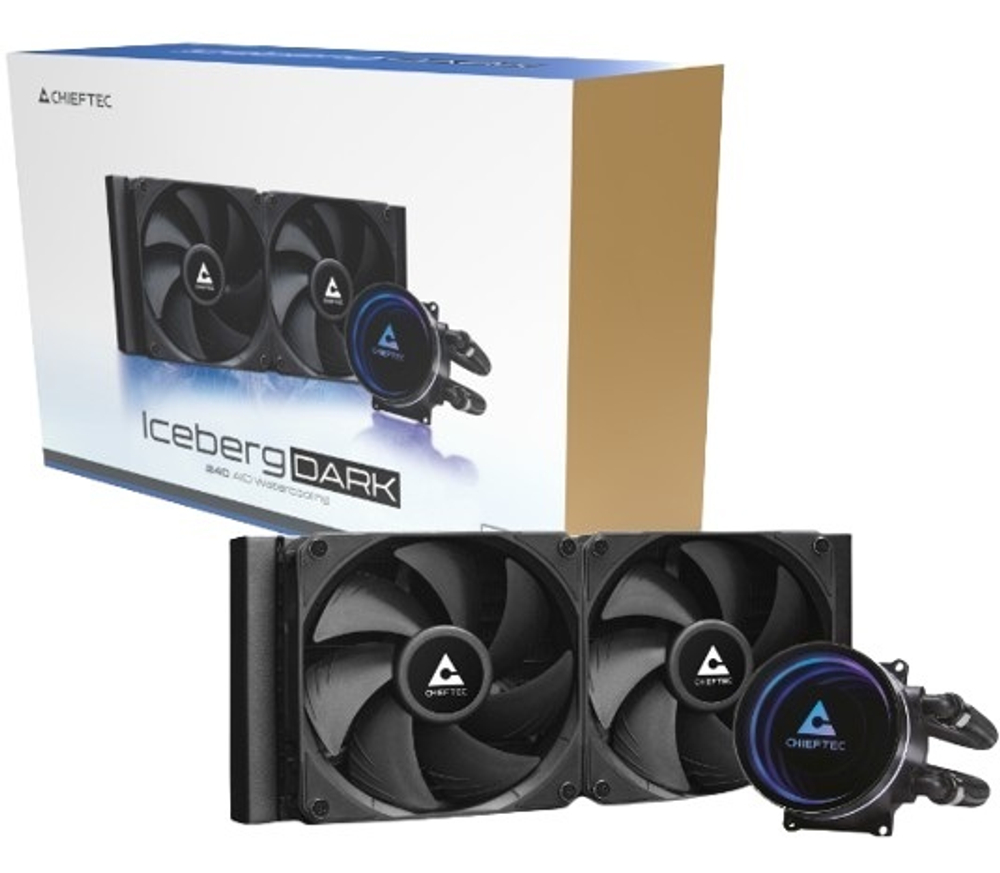 Система охлаждения жидкостная Chieftec ICEBERG 240 Dark