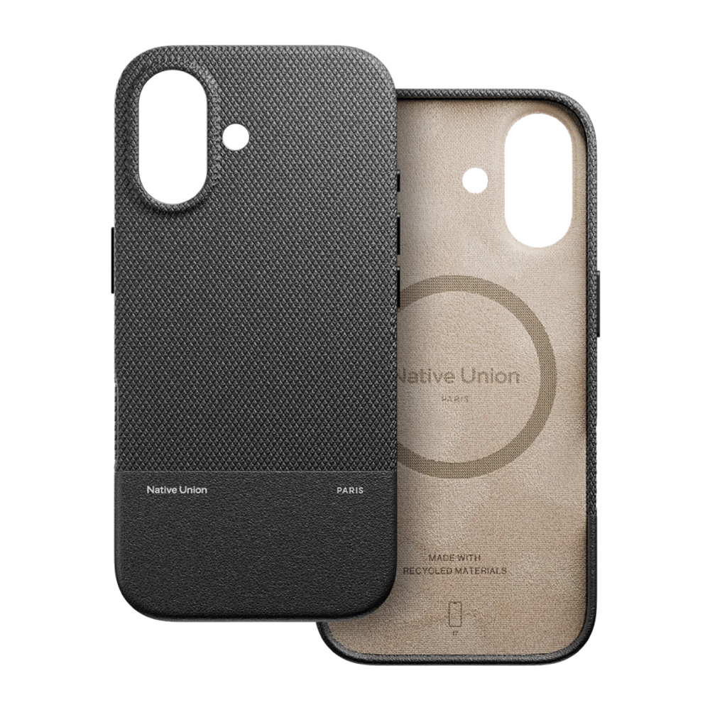 Кожаный чехол MagSafe Native Union (Re)Classic Case для iPhone 17 Гибридный чехол из экокожи с зернисто-текстурированным контрастом и вырезом для Контроллера камеры