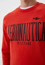 Свитшот с буквенным принтом AERONAUTICA MILITARE