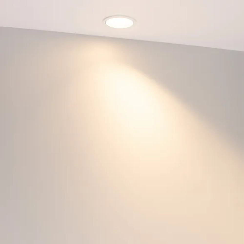 Светильник MS-ARADO-BUILT-R65-9W Warm3000 (WH-WH, 55 deg, 230V) (Arlight, IP20 Металл, 5 лет) 059106