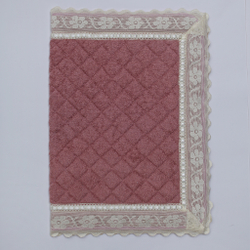 Коврик для ванной 60х90 Old Florence Buratto розовый
