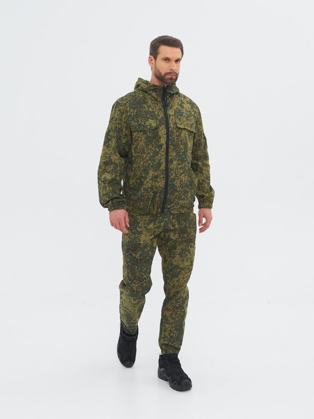 Костюм летний Стрелок ткань Сорочка цвет Цифра зелёная