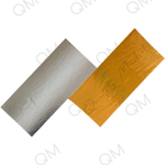 Подложка для рулета прямоугольная (золото, белая) 29,5*10,8 см толщ. 1,5 мм / ОТ 50 ШТ