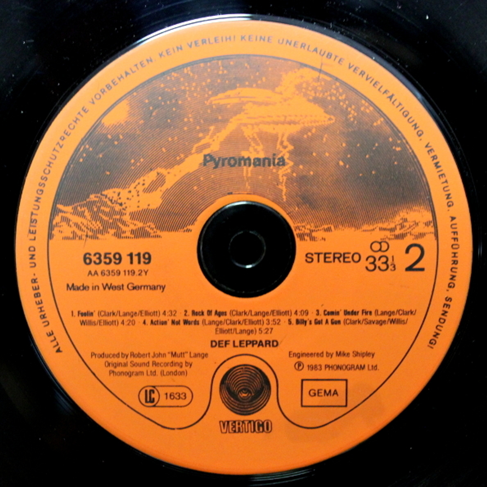 Def Leppard / Pyromania (LP)