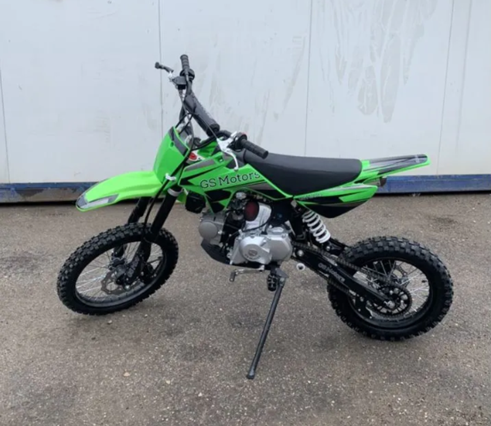 Питбайк Motoland GS Motors S12 17/14 зеленый