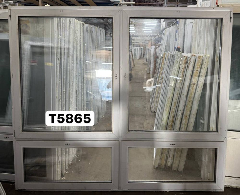 Окно Пластиковое Б/У 202(в) х 236(ш)