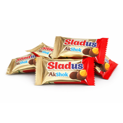 Конфеты Sladus AkShok\Anosh\Ясмин\Ror\AkBals Максат-Трейд вес (5377)