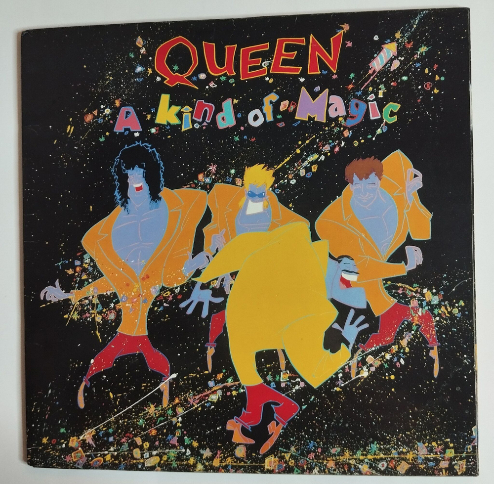 Винтажная виниловая пластинка LP Queen A Kind Of Magic (Spain 1986)