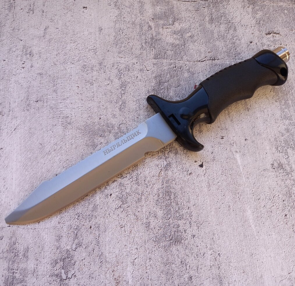 Нож для дайвинга VD60 "Ныряльщик" Pirat