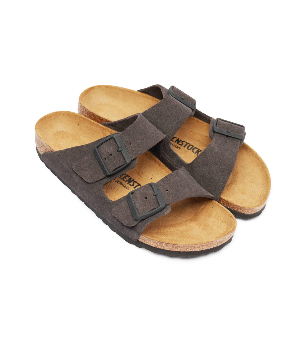 Кожаные шлепанцы arizona Birkenstock - коричневый(1028592)