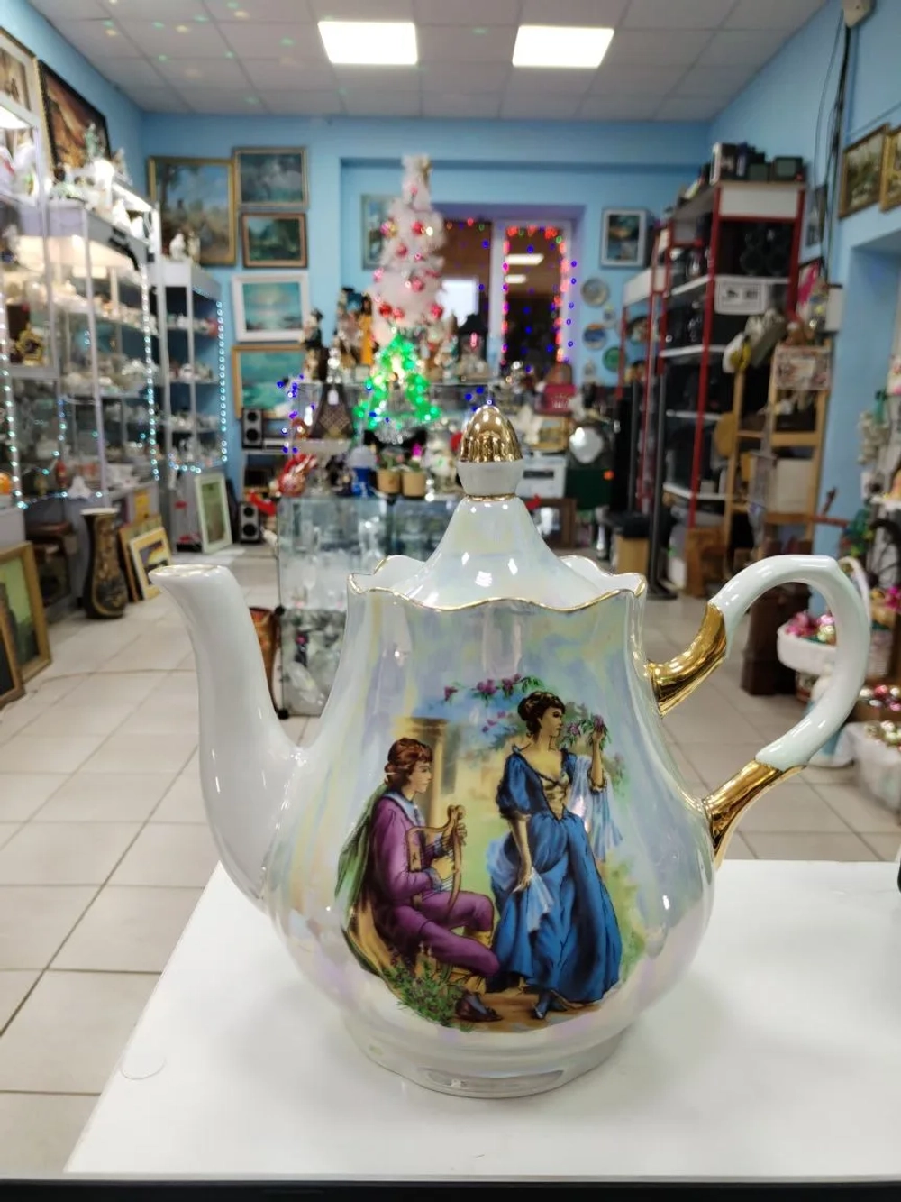 Чайник и сахарница Добруш.Мадонна