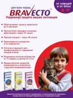 Капли Бравекто для кошек 2,8 - 6,25 кг