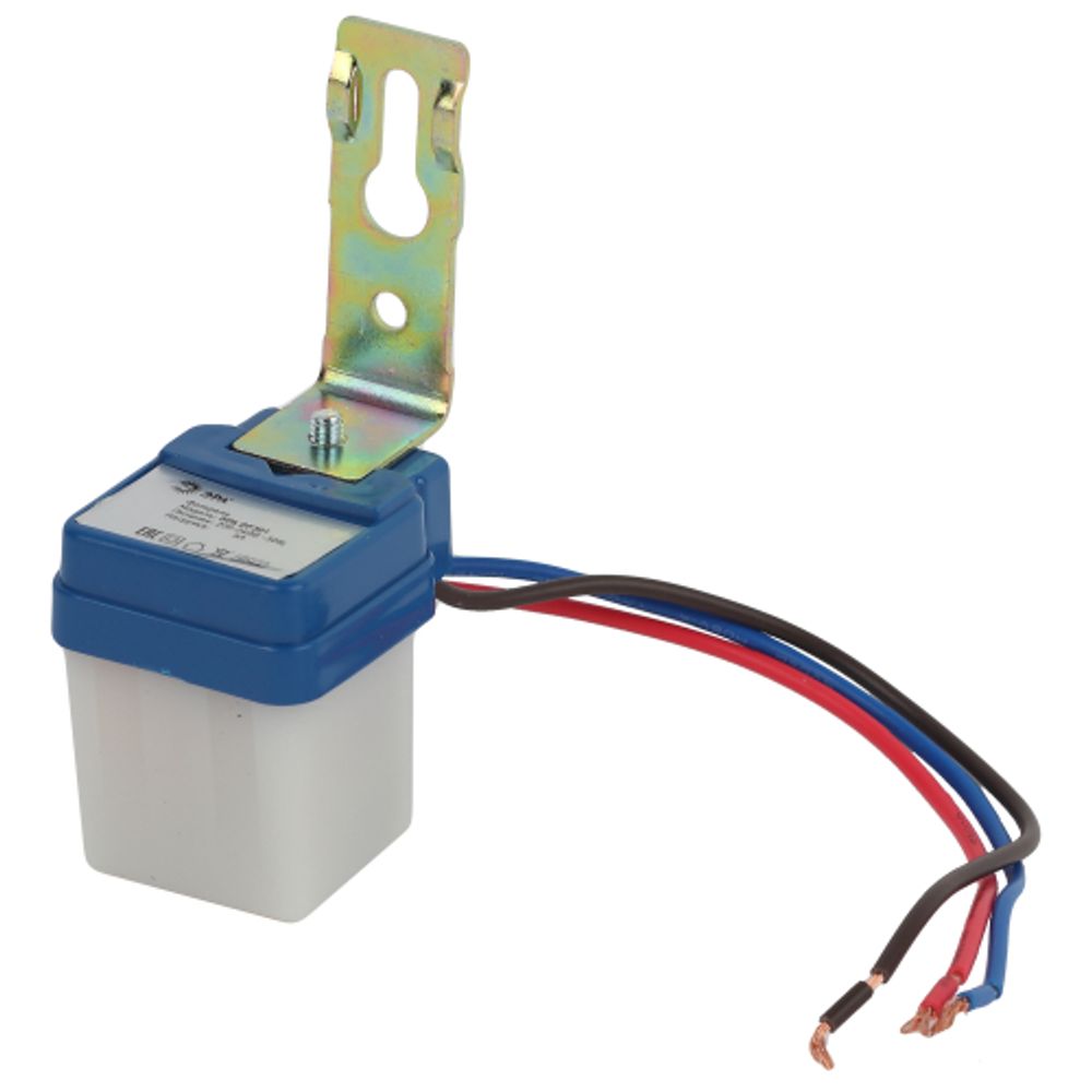 Датчик освещенности ЭРА DF 301 Фотореле серый настенный 1300 ВА IP44