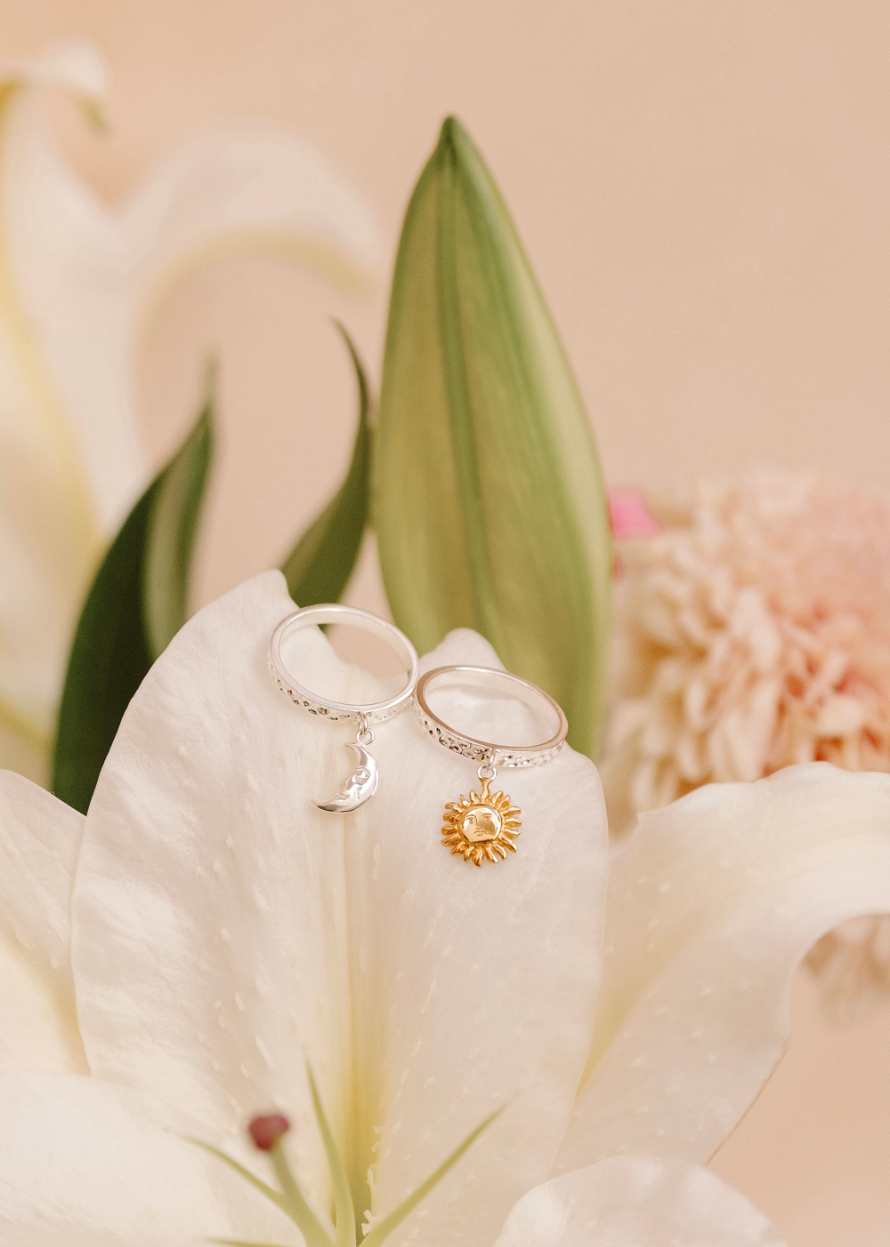 Кольцо «Солнце» с позолотой