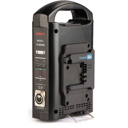 Зарядное устройство SWIT S-3822B 2-канальное для аккумуляторов B-Mount
