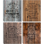 НОВИНКА! Тетрадь общая 48 листов на металлическом гребне "Unicorns"