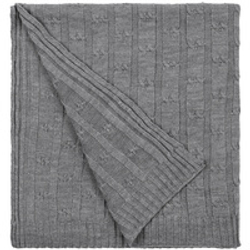 Плед Trenza, серый