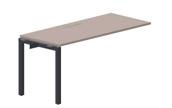 стол Polo 1580х680х750мм (меламиновый аутлет) - приставной элемент