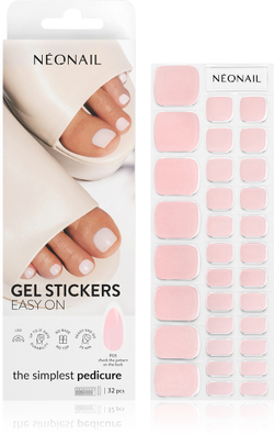 NEONAIL Easy On Gel Stickers - Наклейки на ногти для использования с УФ/СВ-лампой оттенок P05, 32 szt.