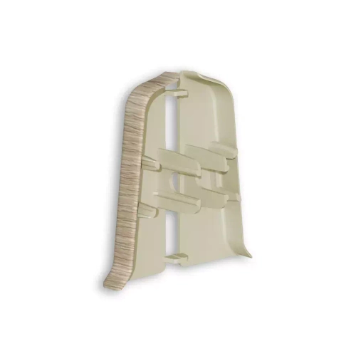 Торцевые (пара) для плинтуса 55мм "Деконика", 213 Дуб северный