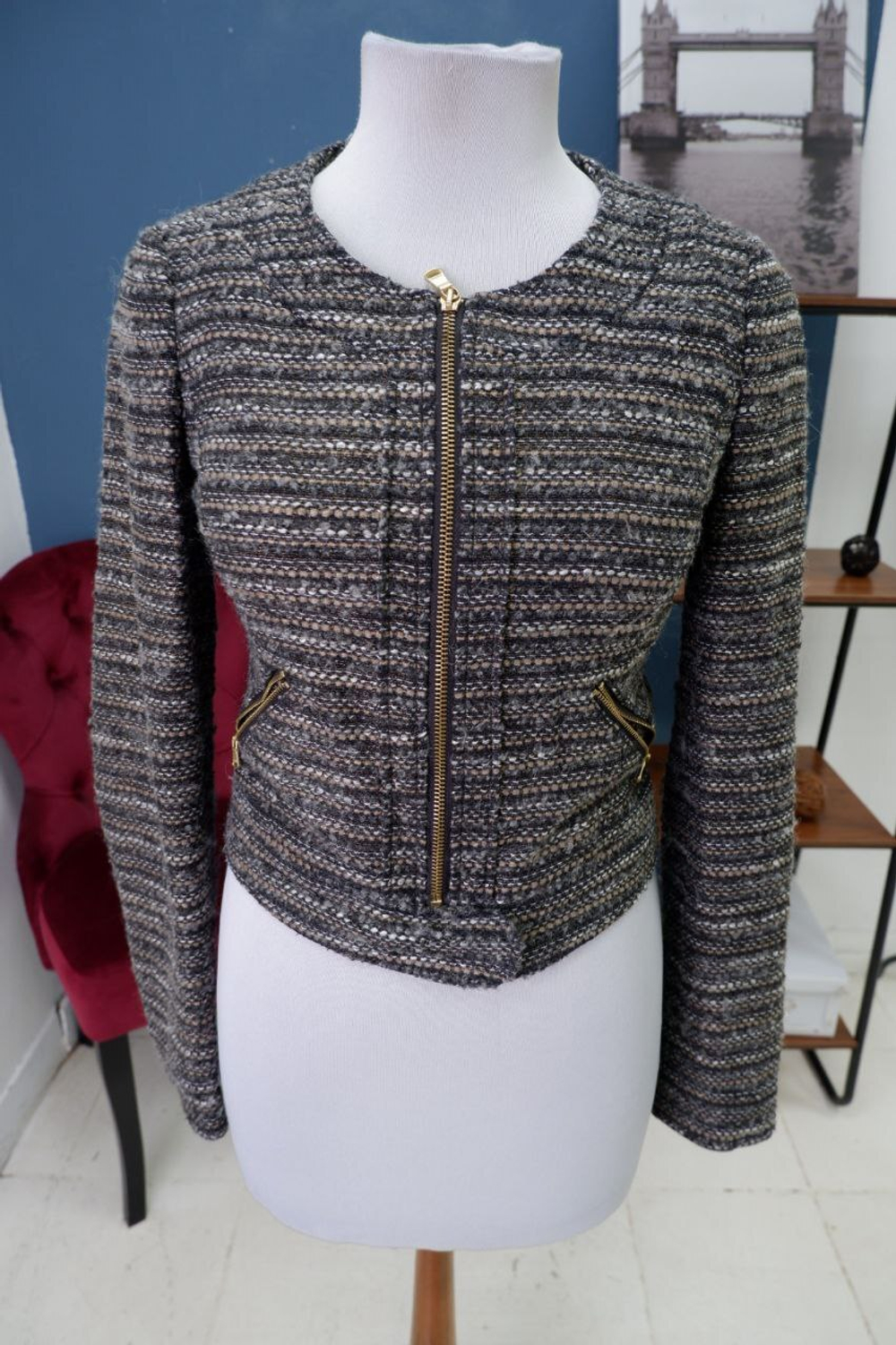 Куртка-жакет Esprit на молнии 42 размер