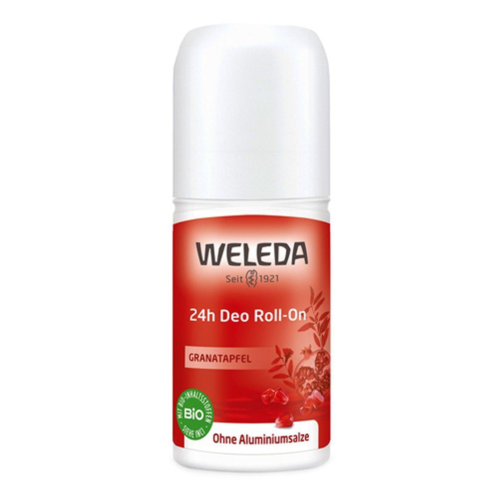 Дезодорант "Гранатовый 24 часа Roll-On", 50 г (Weleda)