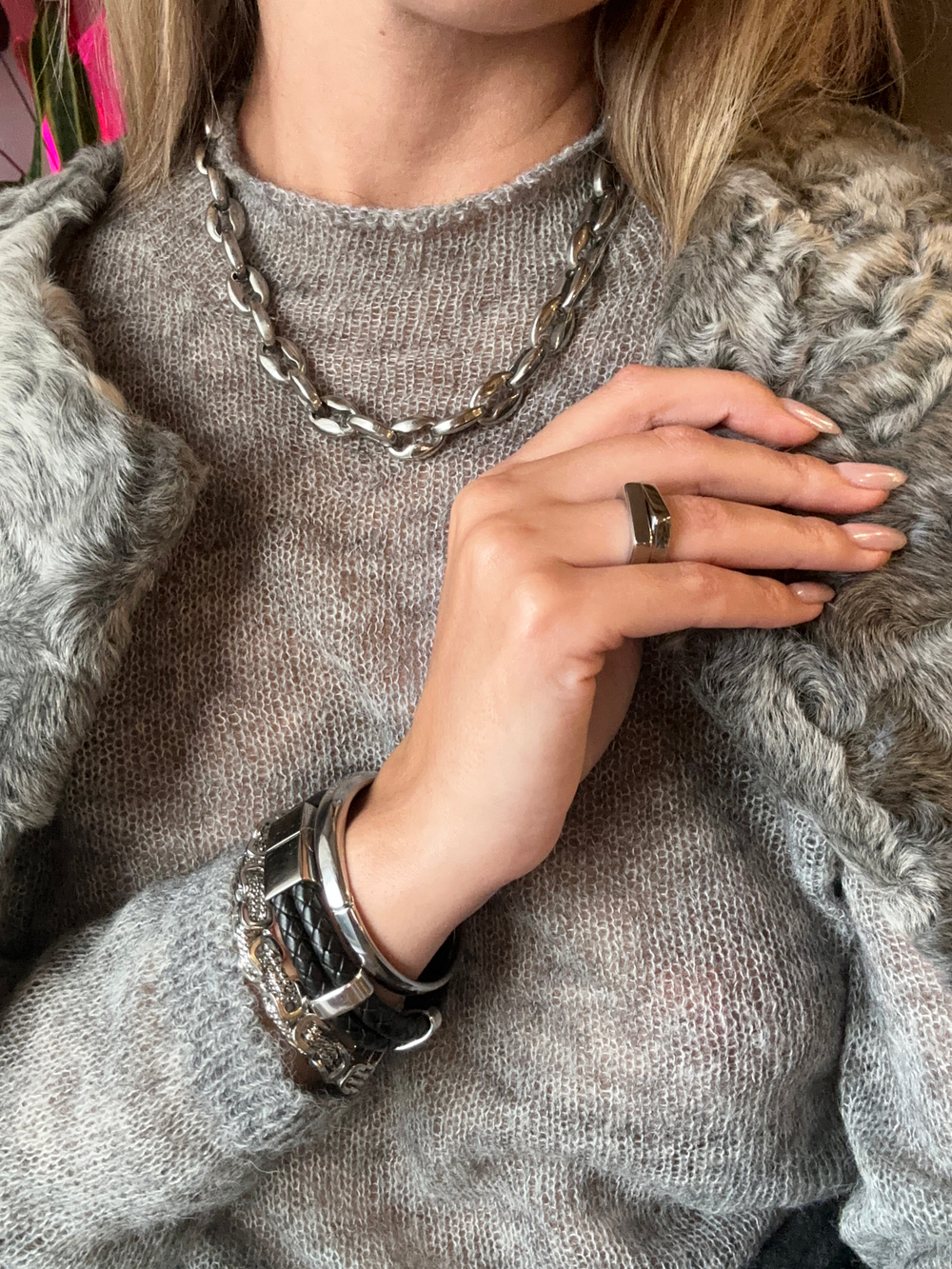 coffee beans choker