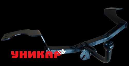 Фаркоп Nissan X-Trail T31 с 2007-2014 г. (без электрики) (Уникар)