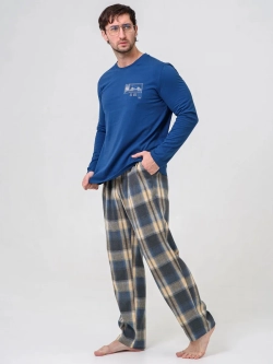 Пижама со штанами костюм домашний