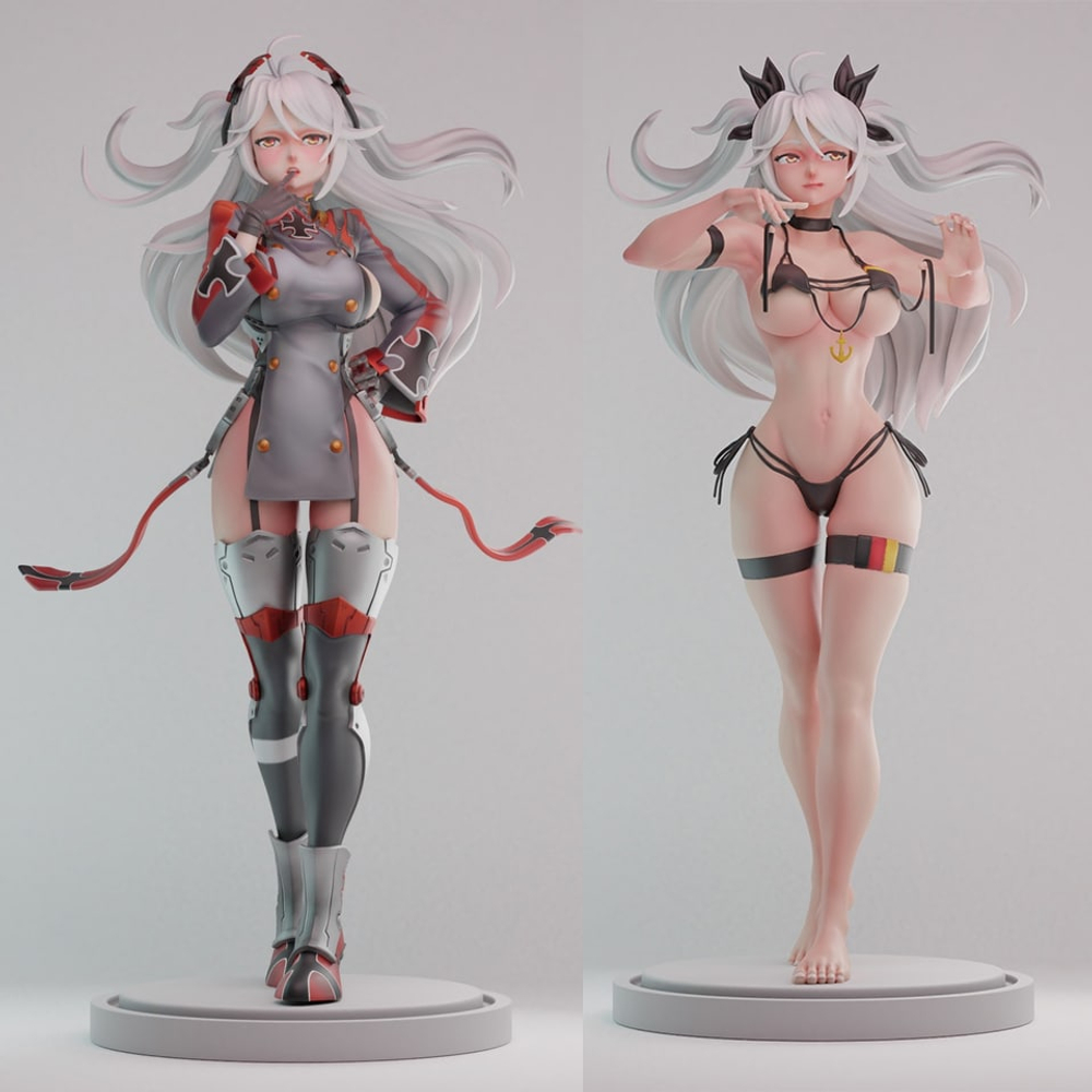 фигурка prinz eugen Azur lane