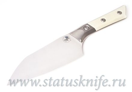Нож Microtech Kitchen Santoku Bolster Ivory G-10 3200B-10IV
