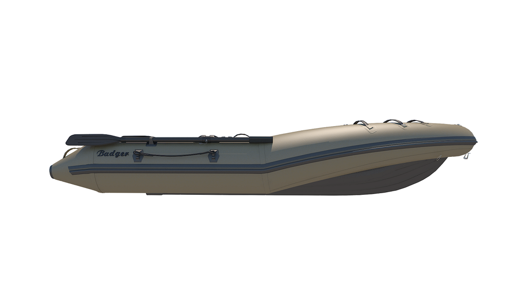 Надувная ПВХ-лодка BADGER Air Line 390, Олива